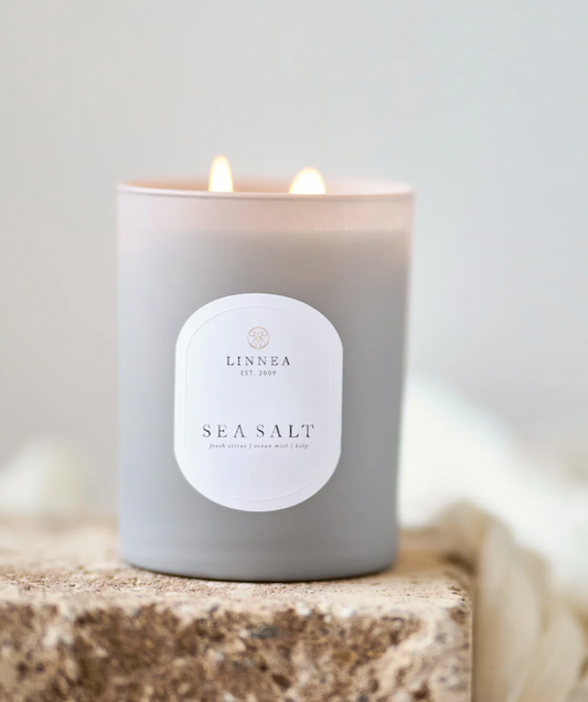 SEA SALT LARGE 2 WICK CANDLE