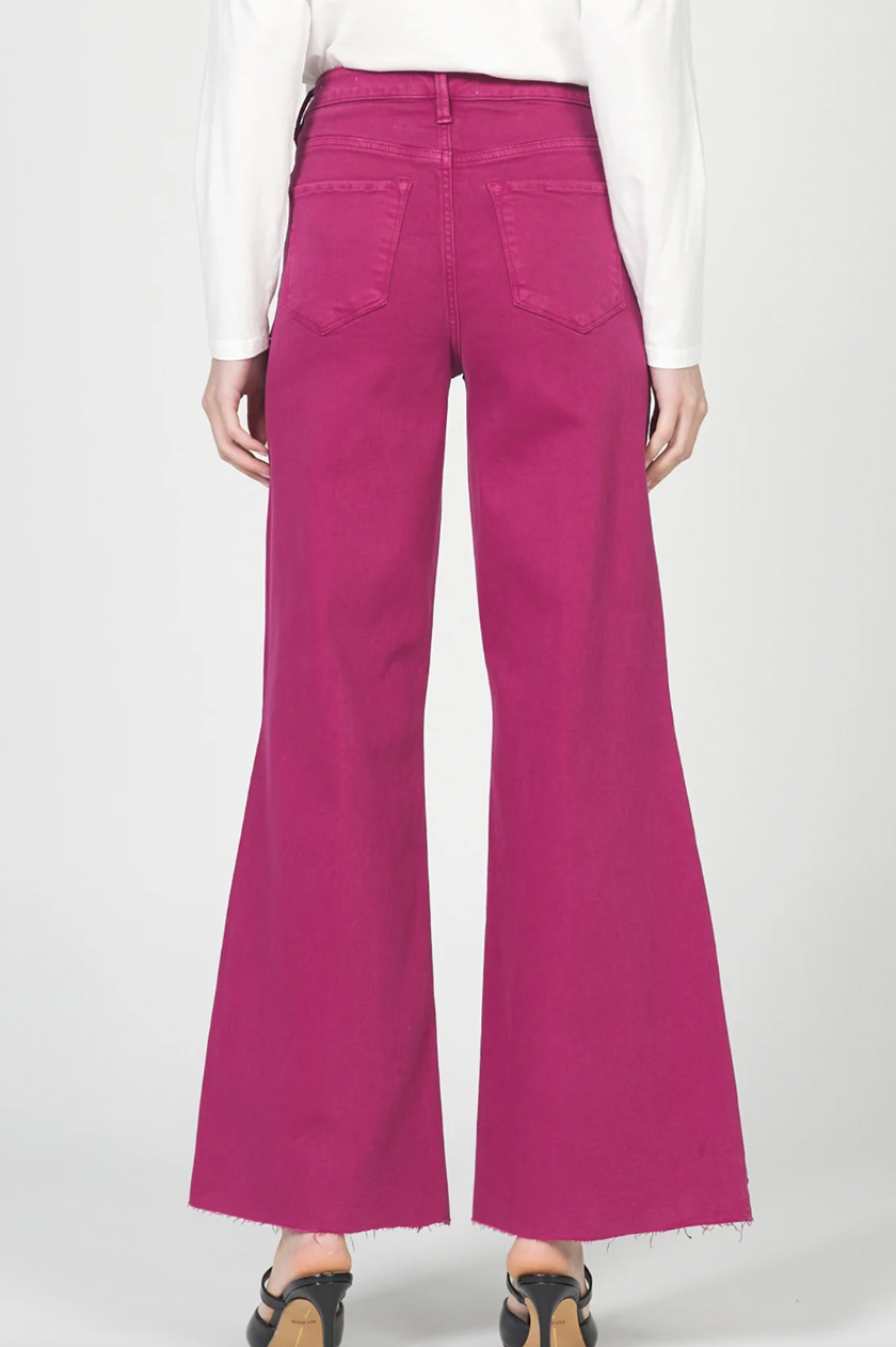 FIONA WIDE LEG DENIM JEANS by Dear John