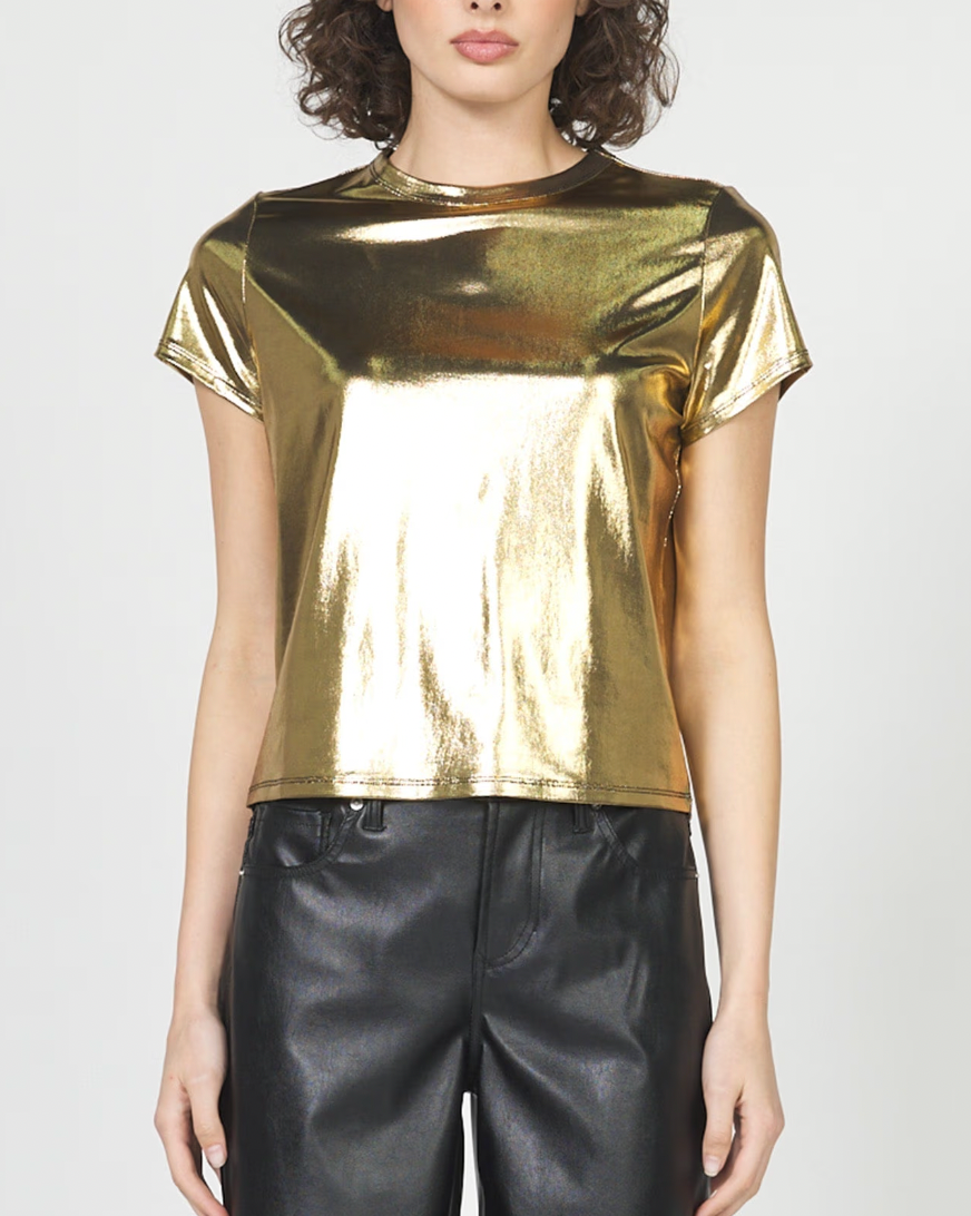 SHORT SLEEVE UNITY TOP by Dear John