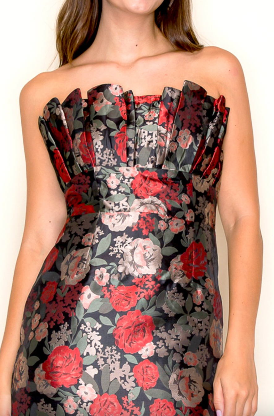 "EVEN IF" MIDI DRESS