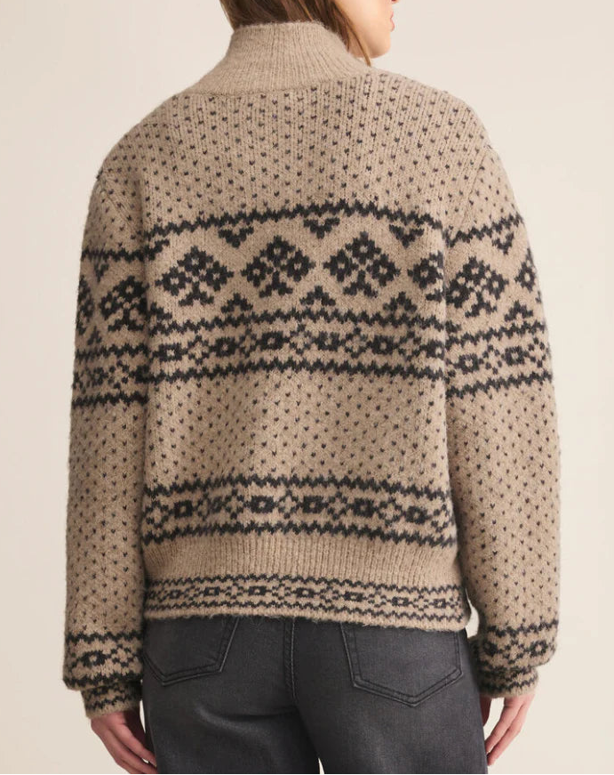 BISMARCK ZIP CARDIGAN by Z Supply