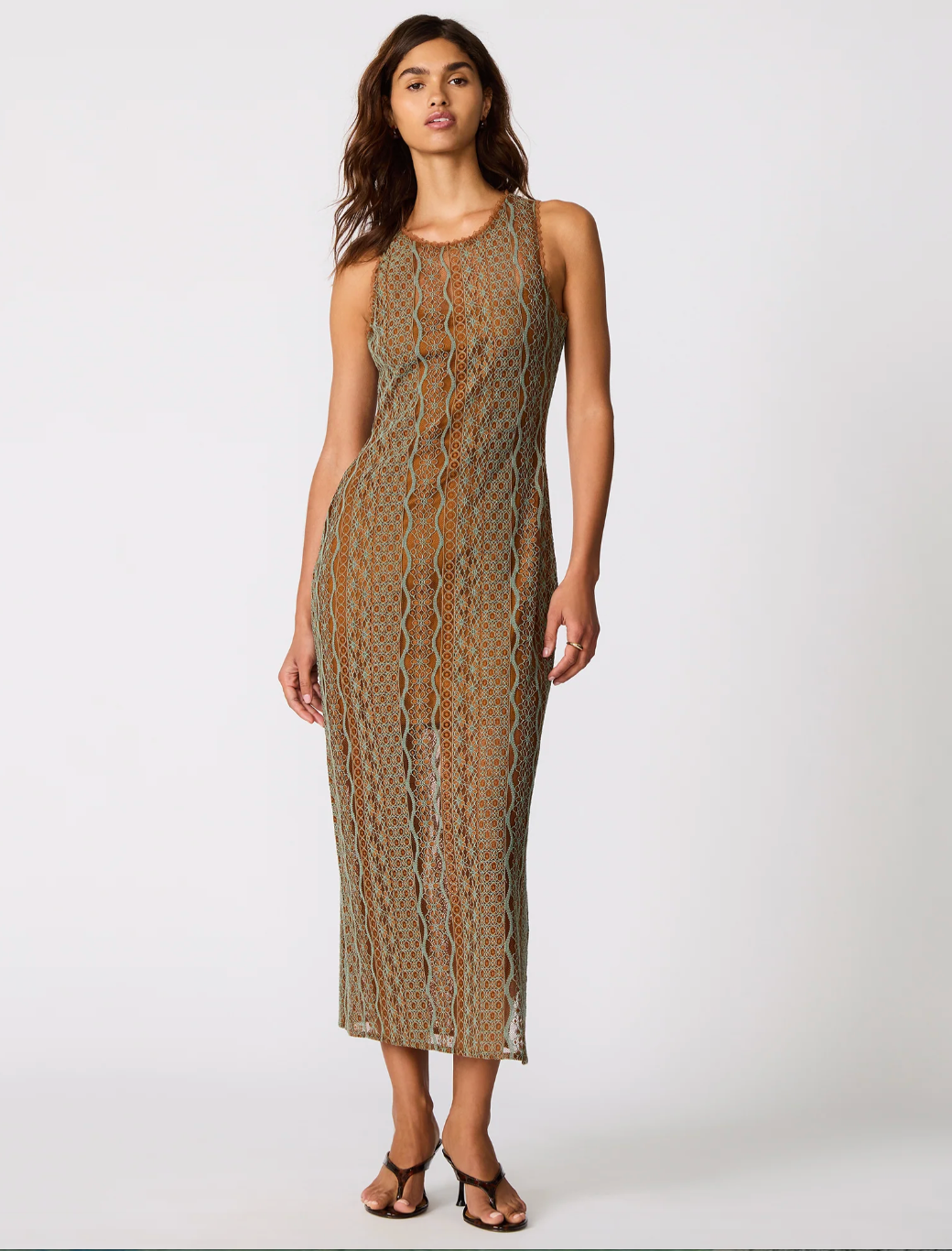 NYSSA DRESS RUST by Steve Madden
