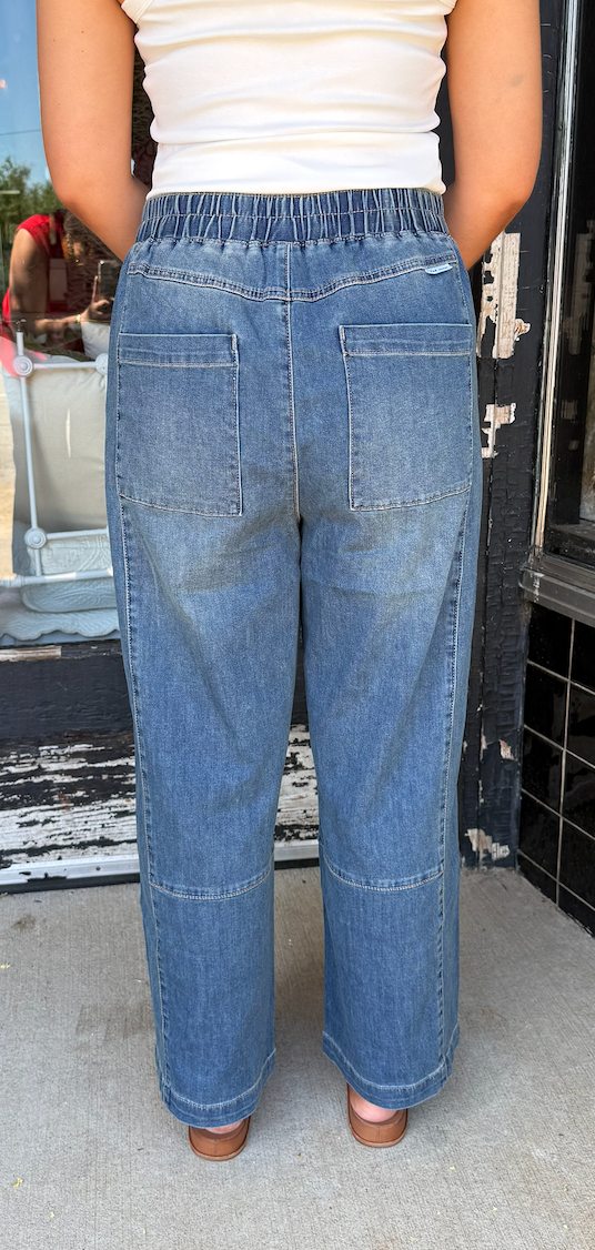 DELLA WIDE LEG JEANS by Dear John