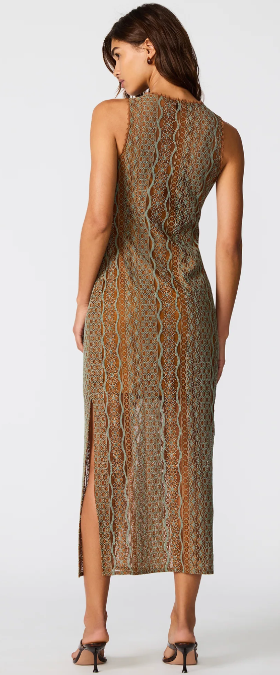 NYSSA DRESS RUST by Steve Madden