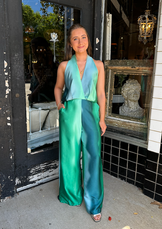 "STILL WATERS" JUMPSUIT