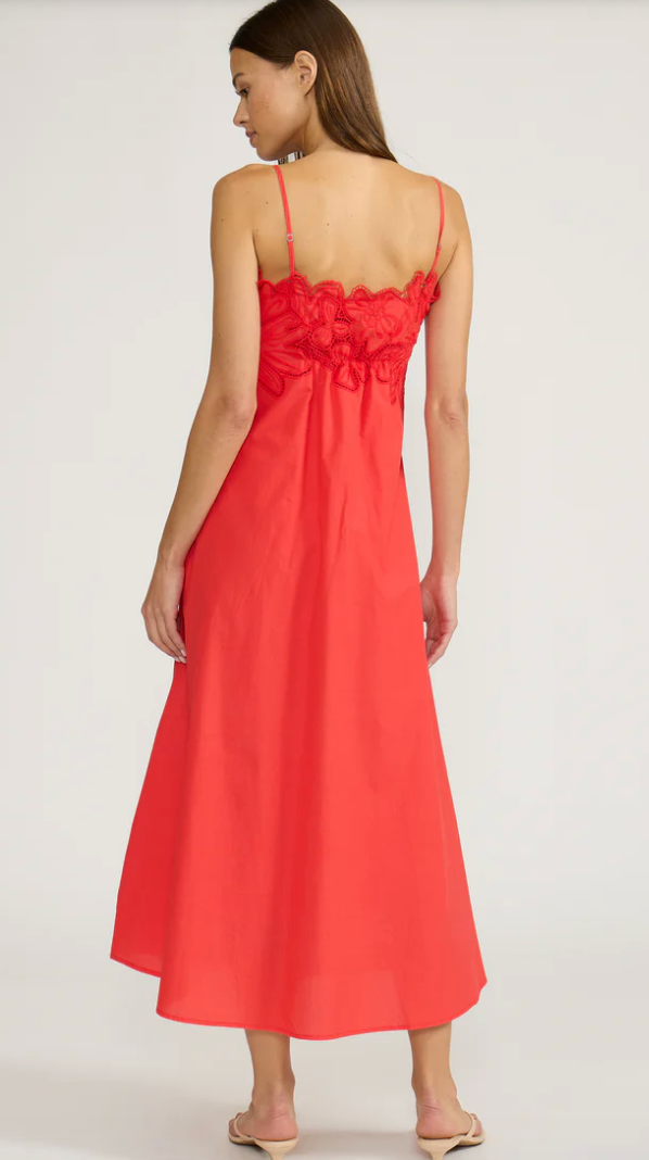 REY MIDI DRESS by Lucy Paris