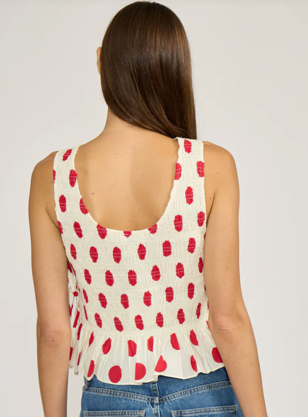 MAEVE POLKA DOT TOP by Lucy Paris