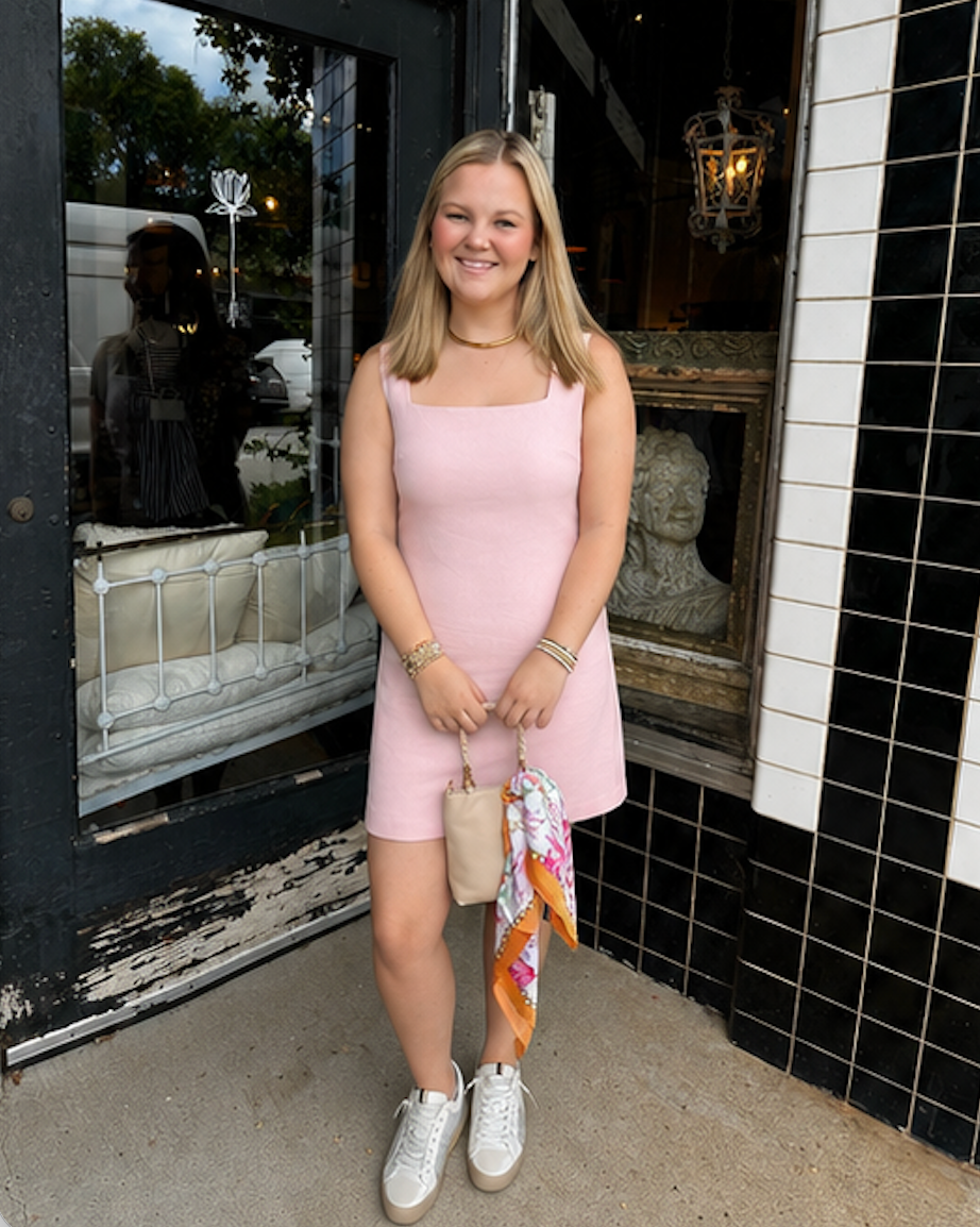 "SHOUTS OF JOY" DRESS