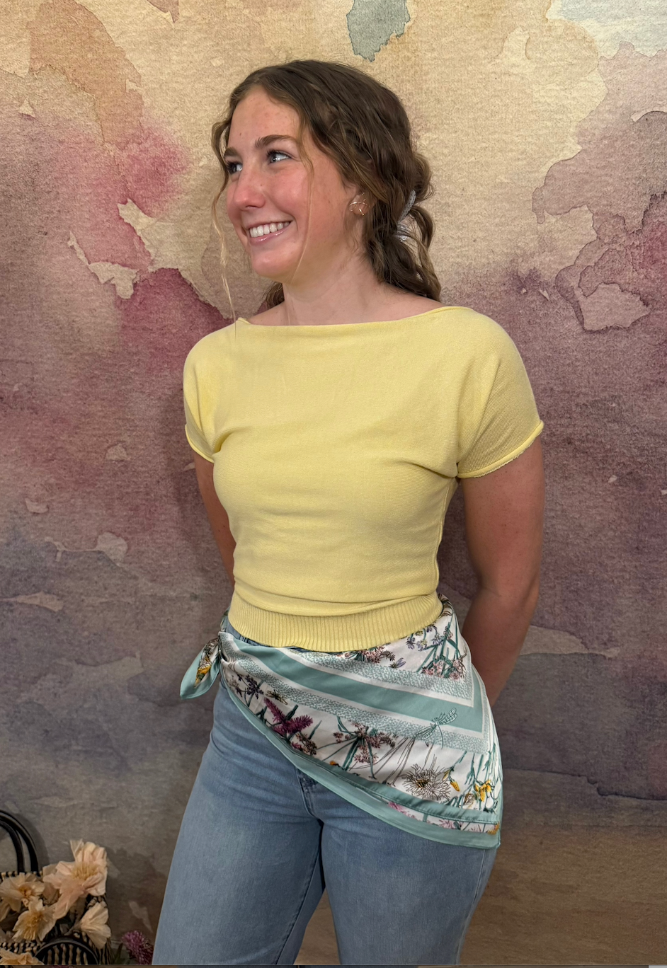 "UNFADING BEAUTY" TOP