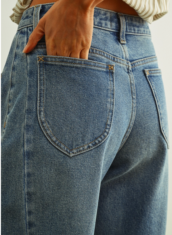 "STRENGTH AND SHEILD" DENIM PANT