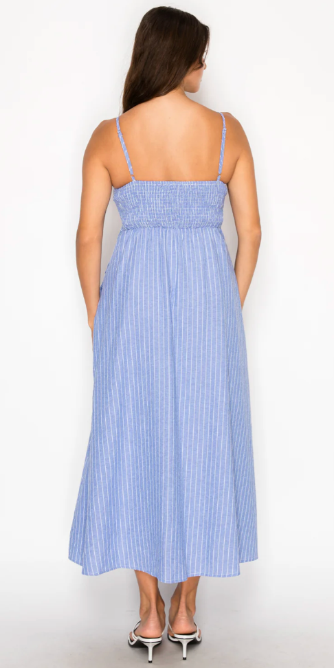 "FIRM FOUNDATION" MIDI DRESS
