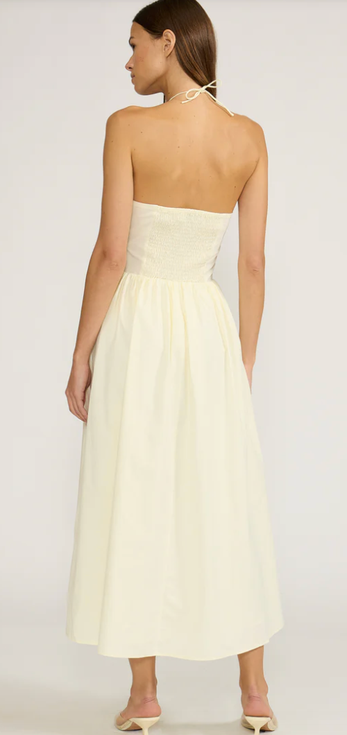 HILARY BEAD DETAIL DRESS by Lucy Paris