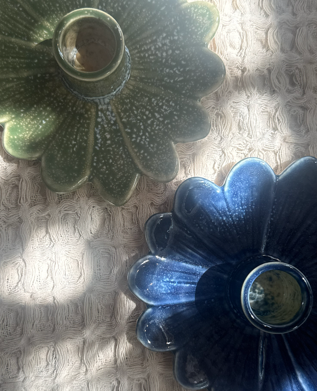 Flower-Shaped Taper Holder