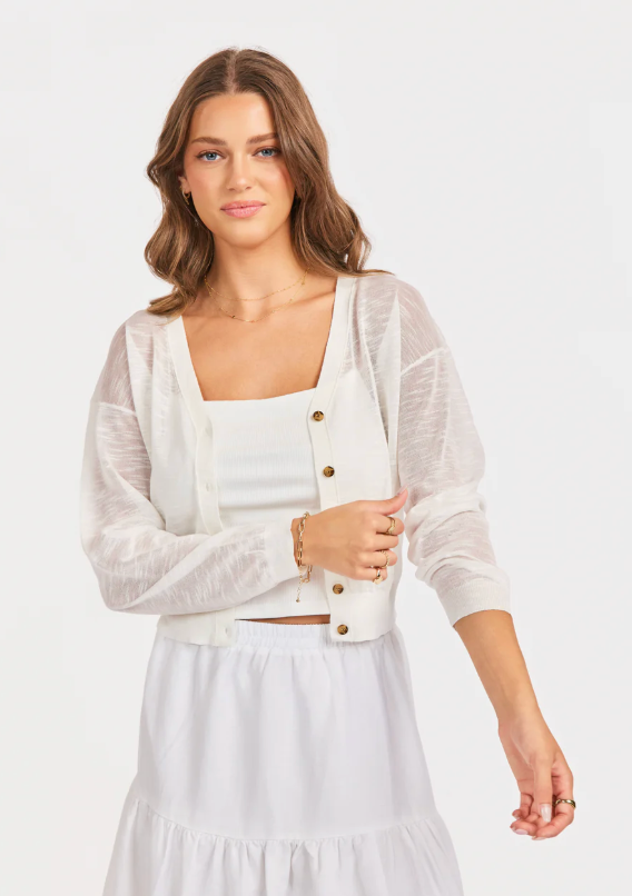 "WHOLE HEART" CARDIGAN