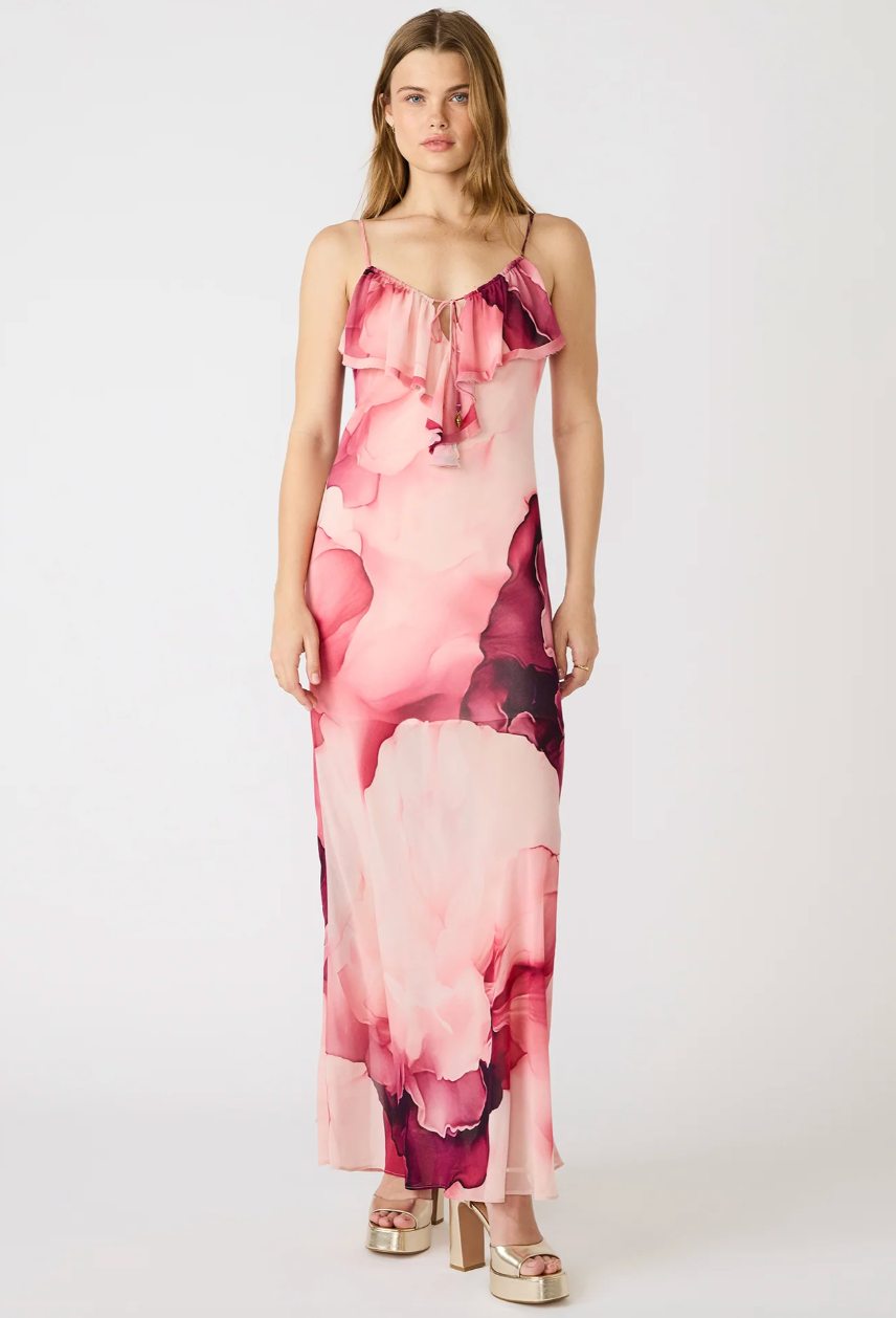 MAXINIA DRESS CORAL CLOUD by Steve Madden