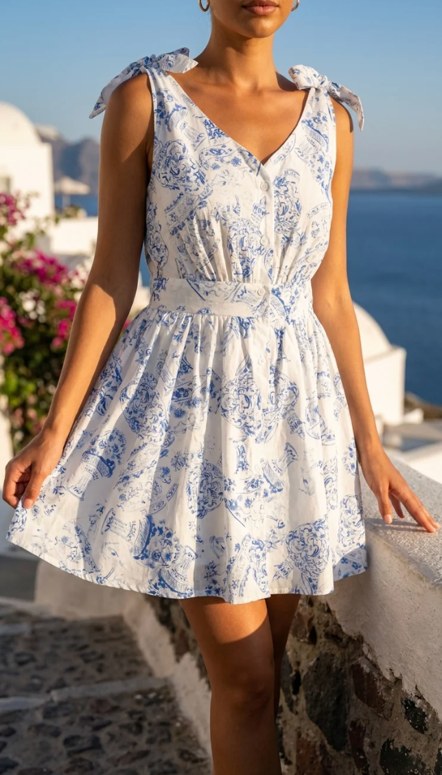 "LAMP UNTO MY FEET" DRESS