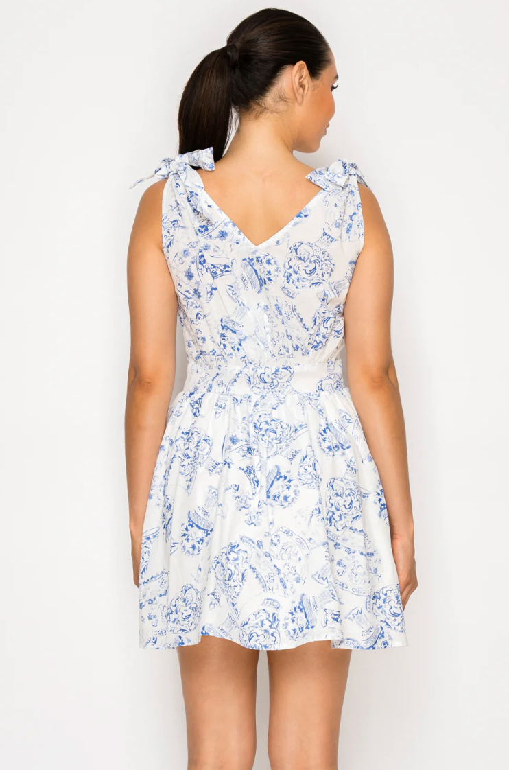 "LAMP UNTO MY FEET" DRESS