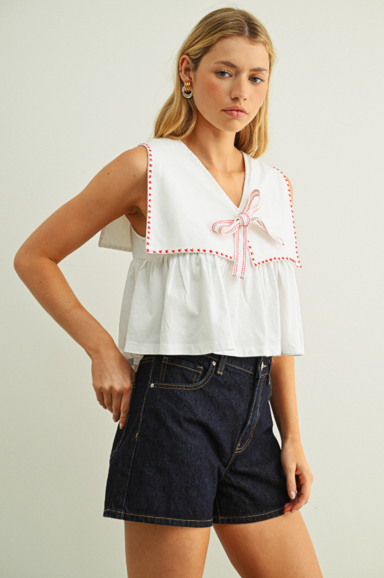 "ENLIGHTENED HEART" TOP