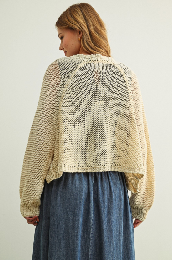 "FULLY KNOWN" CARDIGAN