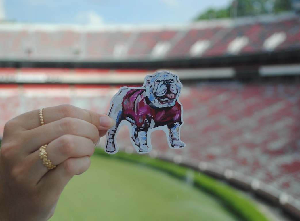 UGA BULLDOG sticker