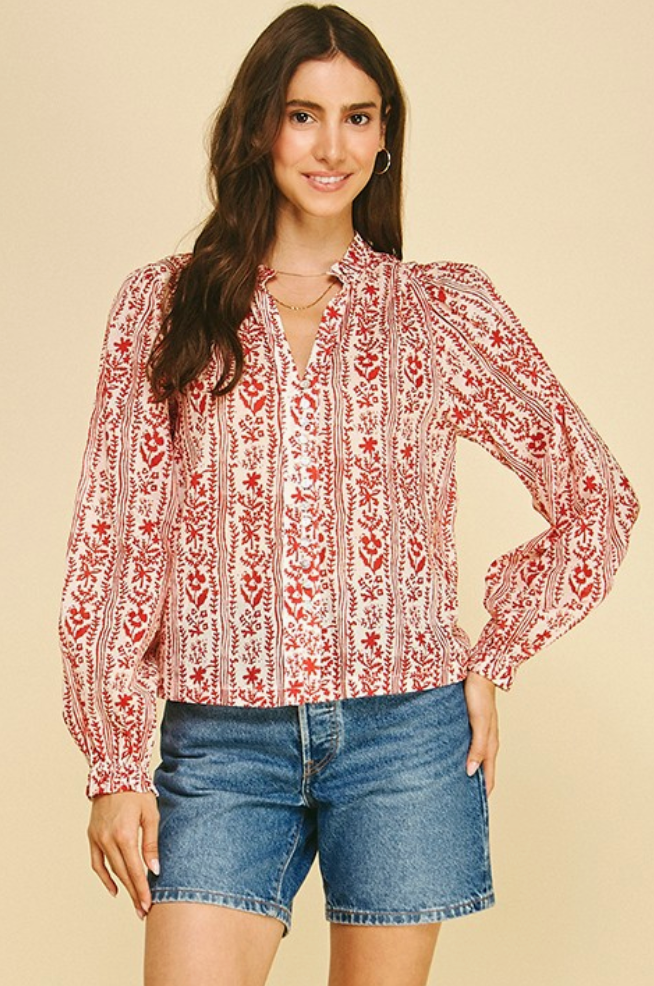 “COME TO THE TABLE” BLOUSE