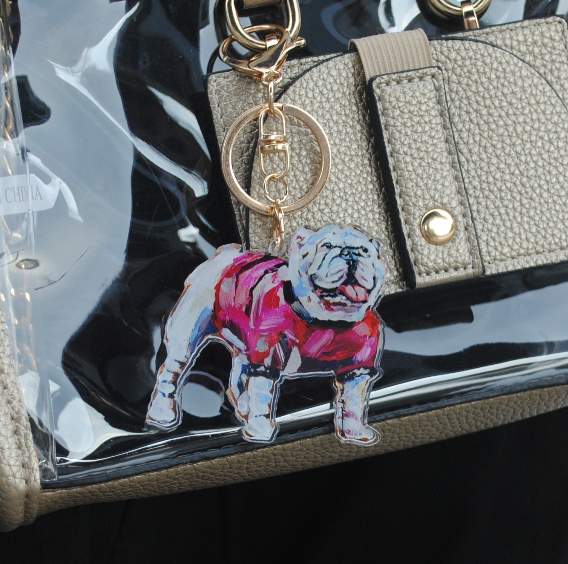"DAWG DARLING" Key Chain