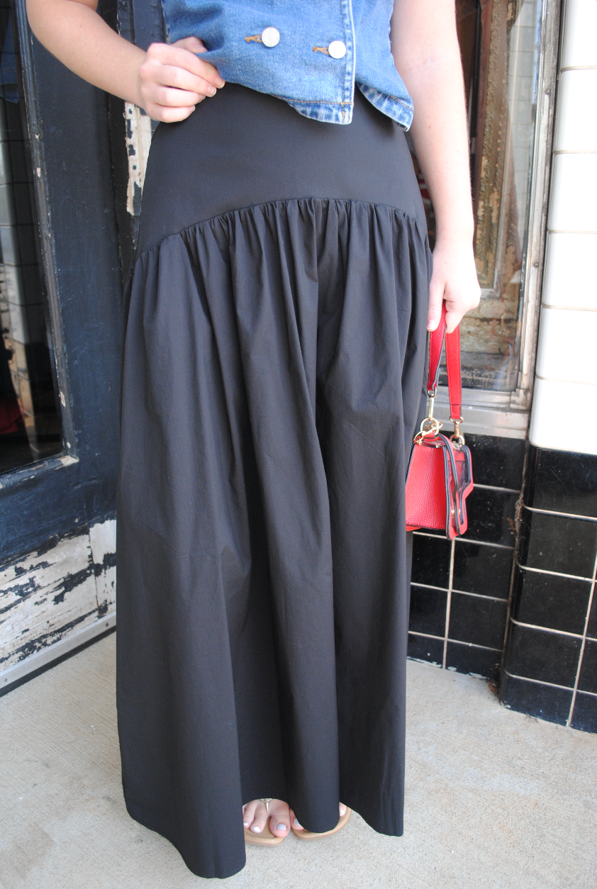 "CHAPEL BELL" Maxi Skirt