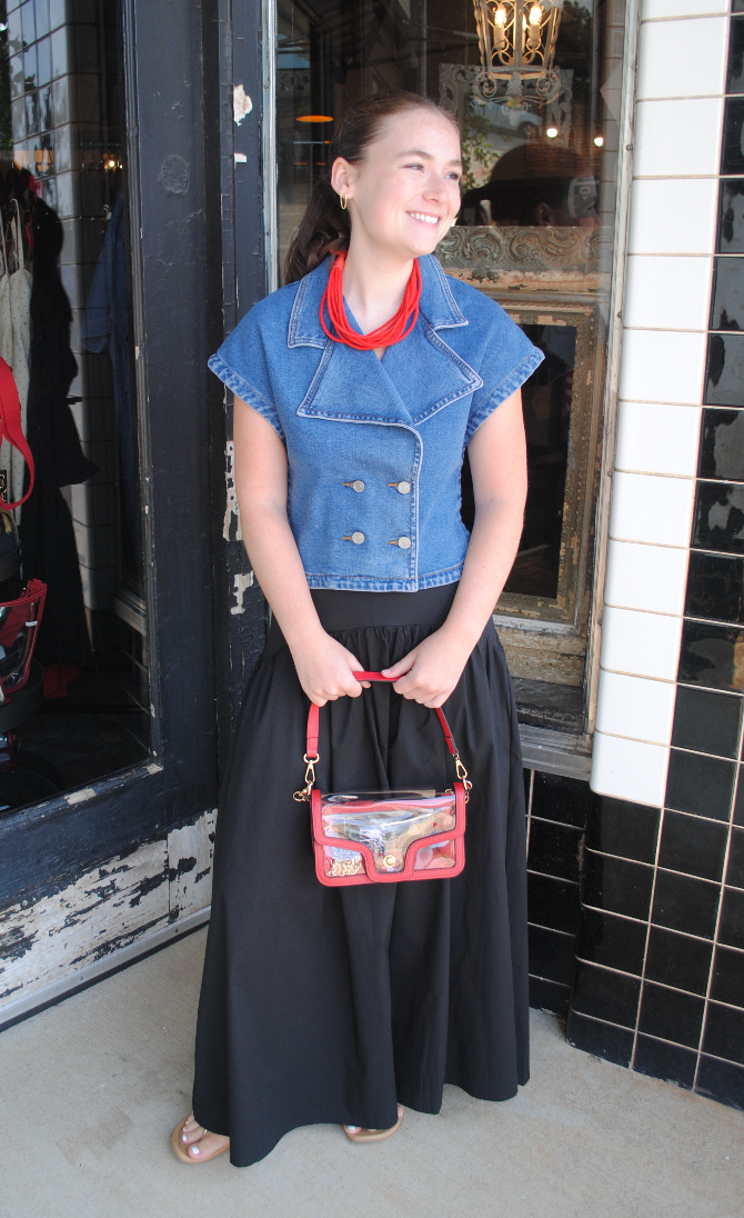 "CHAPEL BELL" Maxi Skirt