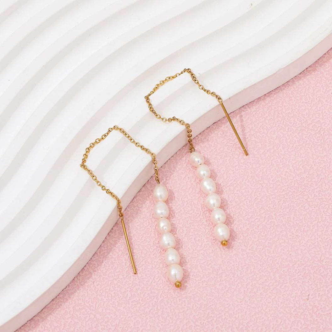 DIVA PEARL EARRINGS by Katie Rae