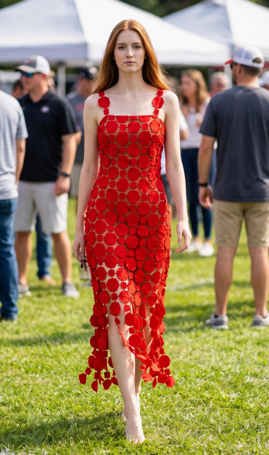 "SATURDAY SHOWSTOPPER" Midi Dress