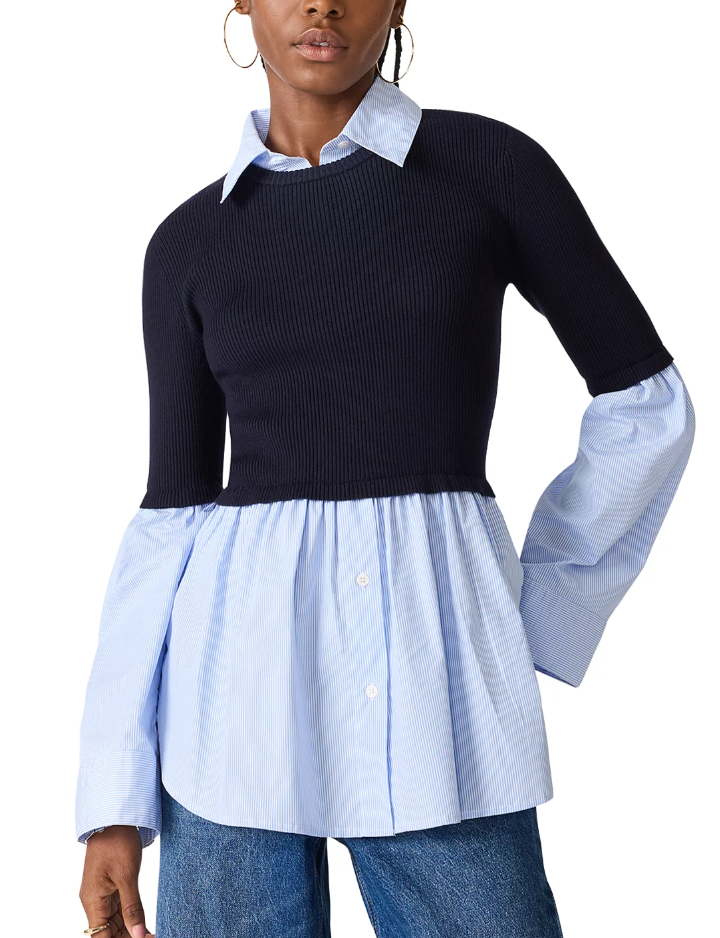 "LENNY KNIT TOP" by Steve Madden