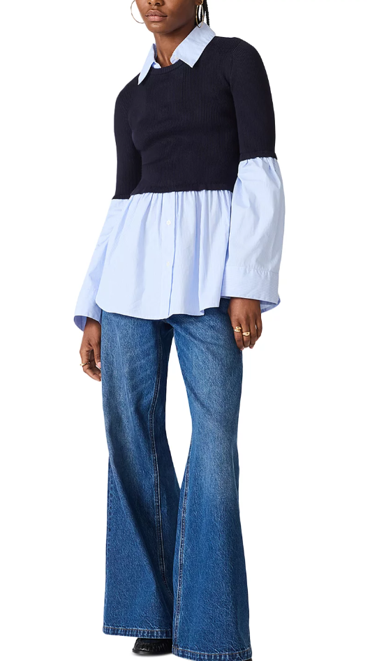 "LENNY KNIT TOP" by Steve Madden
