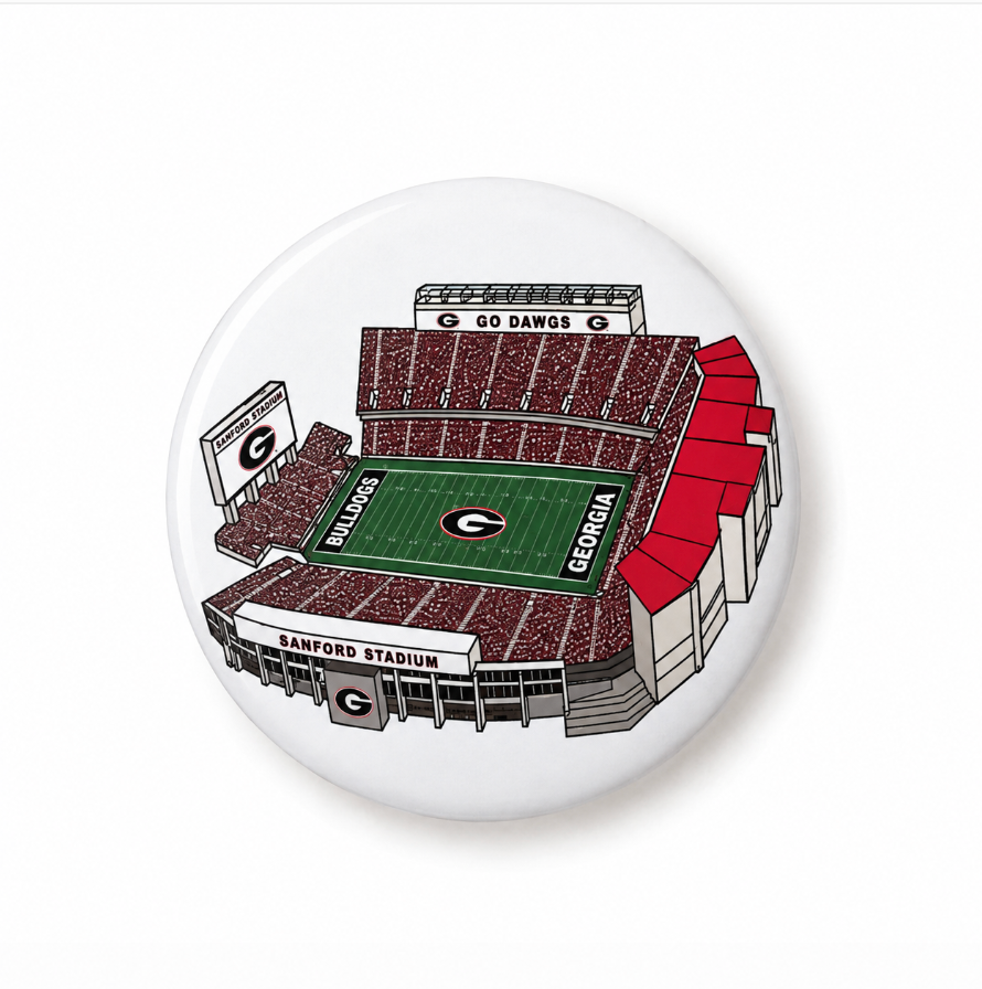 "SATURDAYS AT SANFORD" Stadium Gameday Pin