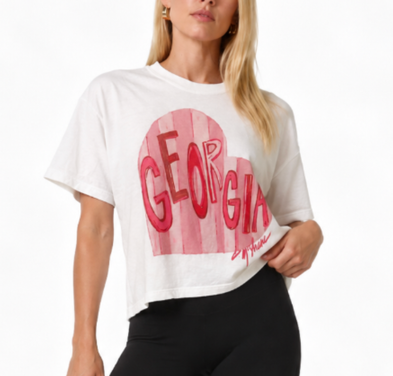 "GEORGIA LOVE" Boxy T-Shirt