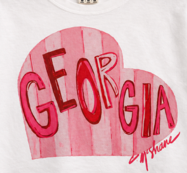 "GEORGIA LOVE" Boxy T-Shirt