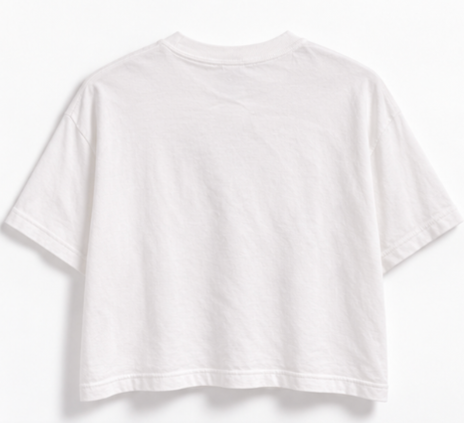 "DAWG DARLING" Short Sleeve Watercolor Boxy Tee