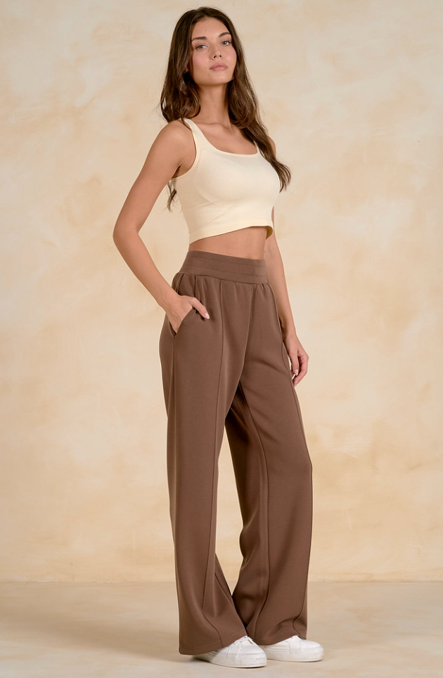 The Collins Wide Leg Pant by ELAN