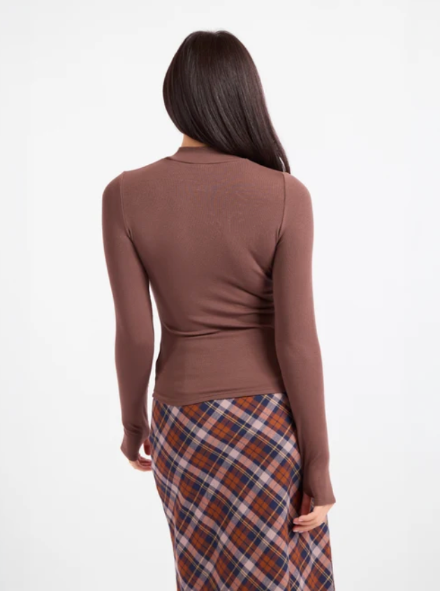 RONAN LONG SLEEVE KNIT TOP
