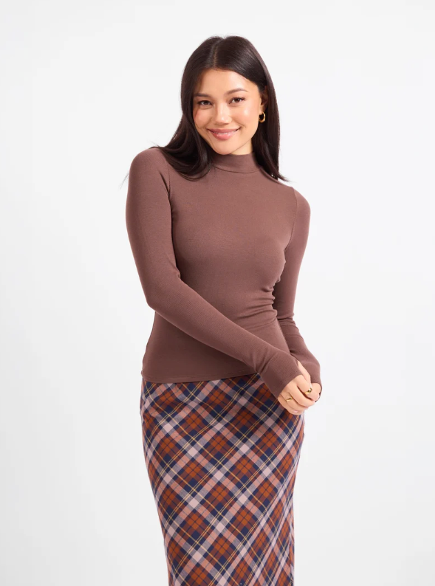 RONAN LONG SLEEVE KNIT TOP