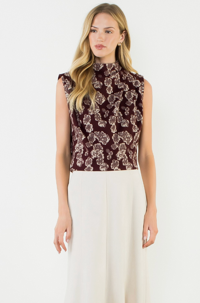 The Abide Floral Top by THML