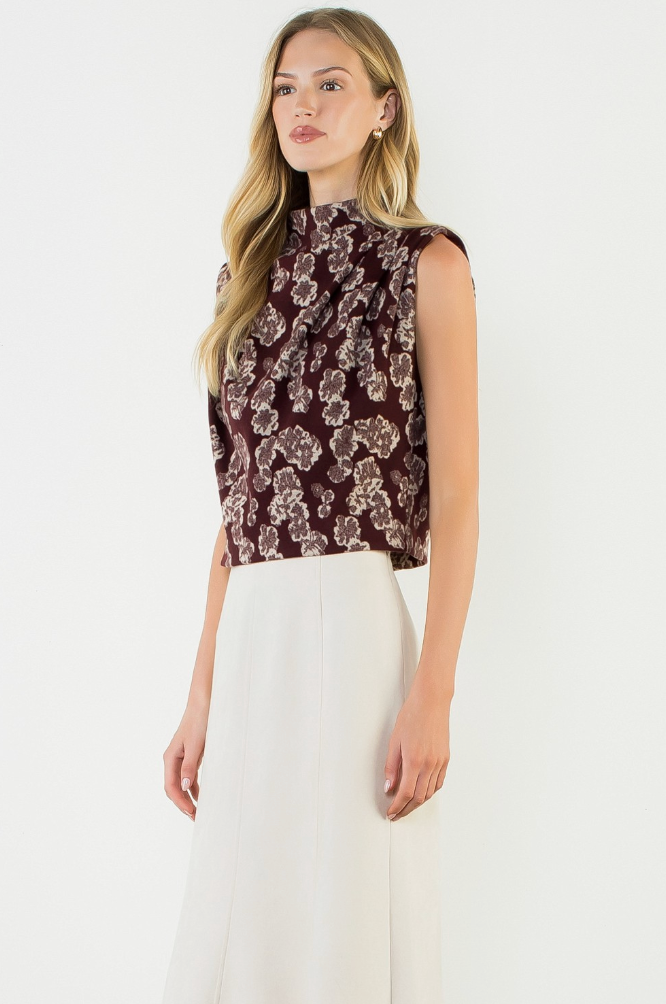 The Abide Floral Top by THML