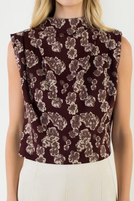 The Abide Floral Top by THML