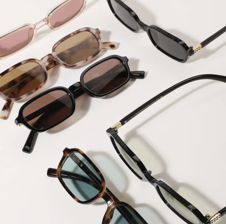 "THE MARLOWE" Oval Sunglasses