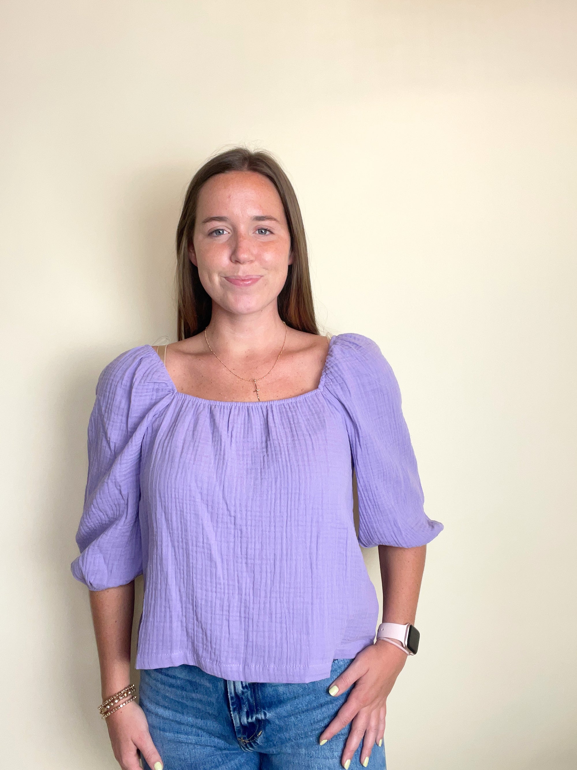 VIOLET TOP