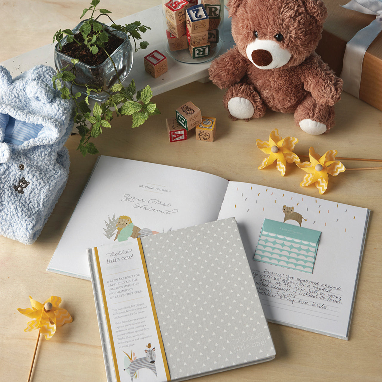 HELLO LITTLE ONE - Baby Keepsake Book