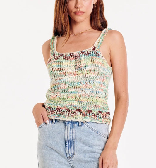 JOELLE CROCHET TANK