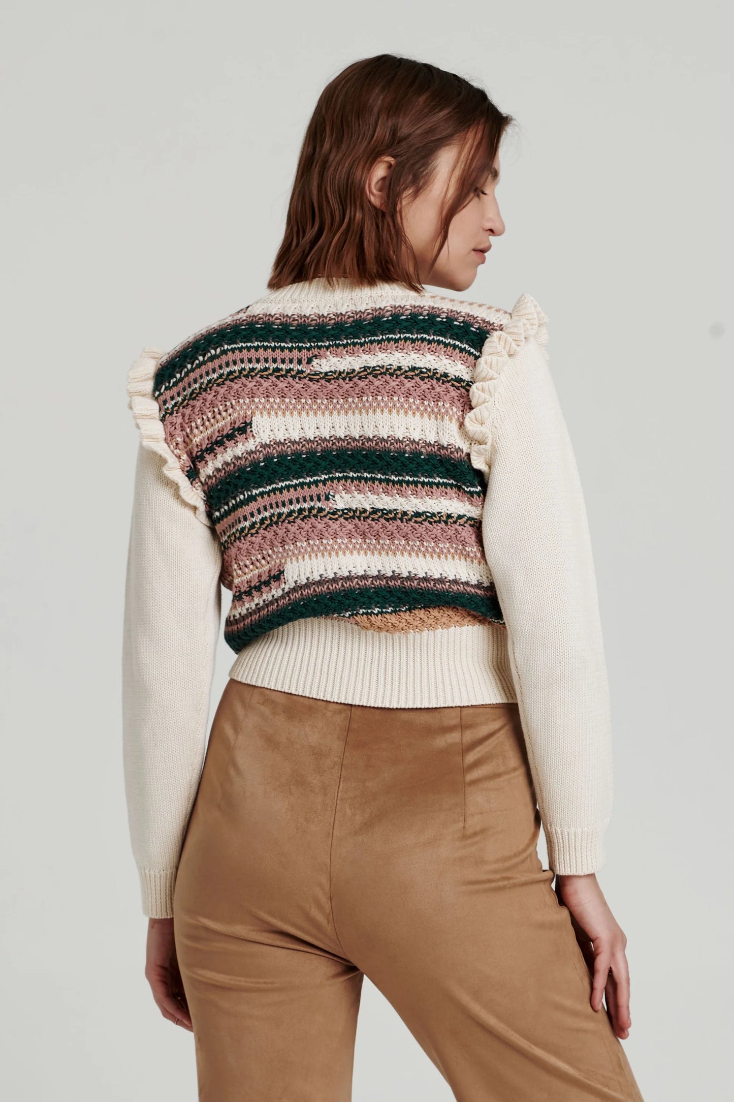 MARTA CROCHET STYLE SWEATER