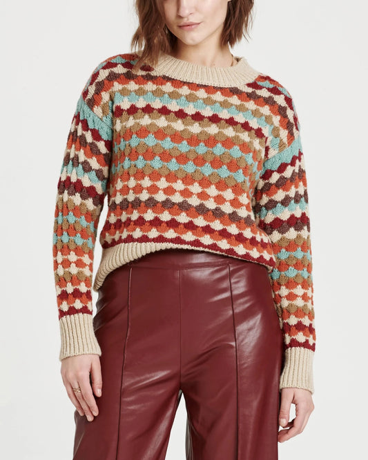 FABIENNE MULTI COLOR SWEATER