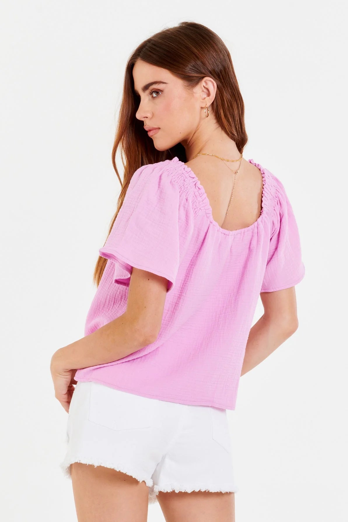 PRIAH GAUZE TOP