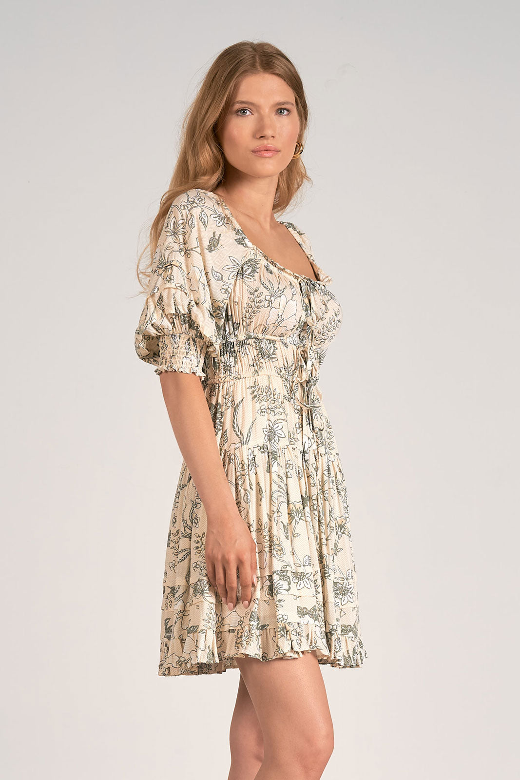 "SHOUTS OF JOY" MINI DRESS